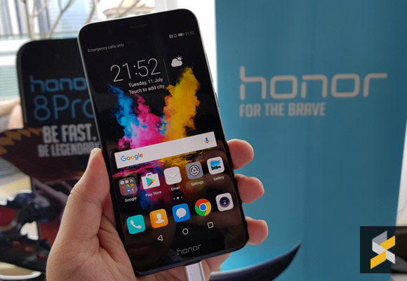 honor 8 pro Malaysia hands-on